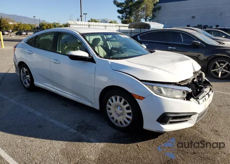 2016 Honda Civic Lx z USA, uszkodzony, nr VIN 2HGFC2F5XGH568005
